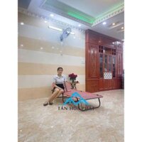 Giường xếp dây đan nhỏ khung sắt TÂN HÒA PHÁT 02