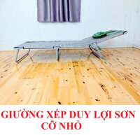 Giường xếp Duy Lợi thép sơn tĩnh điện cỡ nhỏ hàng chính hãng