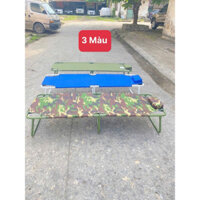 Giường xếp gấp gọn văn phòng thông minh đa năng siêu nhẹ - Giường gấp chăm bệnh (3 màu)