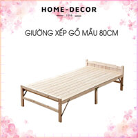 GIƯỜNG XẾP GỖ THÔNG 80 x 195CM