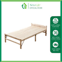Giường xếp gỗ thông gấp gọn tiện lợi NewLife RE0555 - 60x195