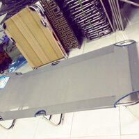 Giường xếp inox 100%