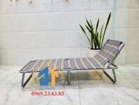 Giường xếp vải khung sắt cỡ nhỏ Đại Thành – GX 04