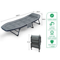 Giường xếp văn phòng , ghế nằm văn phòng siêu gọn nhẹ- Giường Gấp Đa Năng đại vĩ