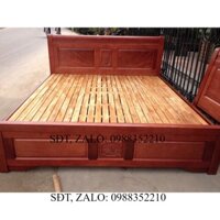 Giường xoan đào Gia Lai 1m8x2m rát thường