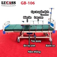 Giường y tế 3 tay quay đa chức năng Lucass GB-106