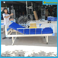 Giường Y Tế Chăm Sóc Giường Bệnh Nhân 1 Tay Quay Có Bô Có Bàn Ăn