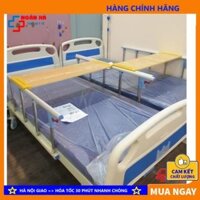 GIƯỜNG Y TẾ, GIƯỜNG BỆNH NHÂN 1 TAY QUAY NÂNG ĐẦU tặng kèm bàn ăn,chậu gội đầu