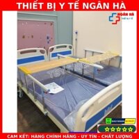 GIƯỜNG Y TẾ, GIƯỜNG BỆNH NHÂN 1 TAY QUAY NÂNG ĐẦU TẶNG KÈM BÀN ĂN..