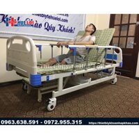 Giường y tế - Giường bệnh viện 4 tay quay đa tính năng giá rẻ