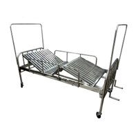 Giường Y Tế Inox 2 Tay Quay