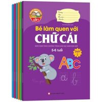 Giúp Bé Vững Bước Vào Lớp 1 - Bộ 6q lẻ tùy chọn (5-6 tuổi) - bộ sách biên soạn theo Chương trình Giáo dục mầm non mới do Bộ Giáo dục và Đào tạo quy định hiện đang được áp dụng trong các trường tiểu học trên toàn quốc