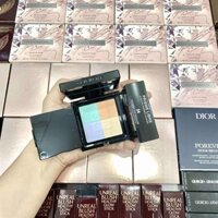 Givenchy - Phấn Phủ Nén Givenchy 4 Màu Prisme Libre Blurring & Color-Correcting Matte Pressed Powder 7g - 04 Mousseline Acidulée