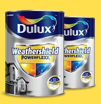 GJ8B - DULUX WEATHERSHIELD POWERFLEXX NGOẠI MÀU SIÊU CAO CẤP, SIÊU BÓNG (5L)