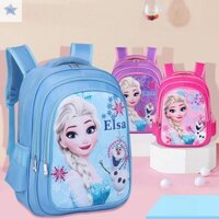 Gjcute Túi đi học công chúa Disney Frozen Elsa dung tích lớn cho bé gái Ba lô đi học tiểu học dễ thương VN