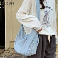 Gjcute Túi đựng bánh bao thể thao thời trang mới Túi đeo vai Nylon dung tích lớn WTD