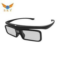 Gl1600 Kính 3D Cho Máy Chiếu 3D Hoạt Động Shutter Sạc Kính Mắt DLP-Link Optama Máy Chiếu Kính Đen