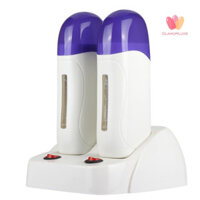 Glamorluxe-double Base Depilatory Body Arm Leg Hair Remover Wax Heater Warmer Machine
