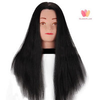Glamorluxe-practice Huấn Luyện Đầu Con Người Tóc Dài Mô Hình Làm Tóc Búp Bê Ma-nơ-canh