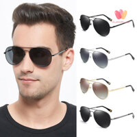Glamorluxe-sunglasses Clear View Ánh sáng phân cực nâng cao Khung hẹp không có gánh nặng Unisex Bảo vệ mắt Decora
