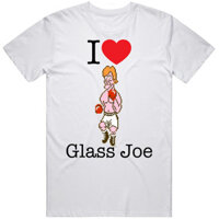 Glass Joe I Love Heart Mike Tyson 'S Punch Out Trò chơi điện tử Áo thun