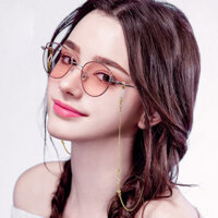 Glasses chain dây đeo gọng kiếng mix hạt đá nhỏ ấn tượng chuỗi dây đeo cổ đeo khẩu trang tránh lạc tiện lợi - Hạt trắng