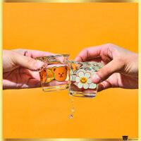 Glasslock Wiggle Wiggle Soju Shot Glass Set 4 chiếc