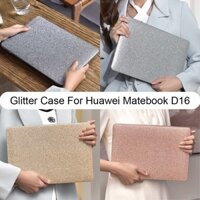 Glitter Case For Huawei Matebook D16 2024 13 14 X Pro D14 D15 2020 Matte Clear Hard Notebook Shell Laptop Cover D 15 Cases Accessories LNDB