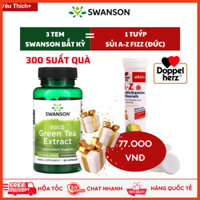 [Global] SWANSON EGCG GREEN TEA EXTRACT, 60 viên, 275 mg, Hỗ trợ chống oxi hóa