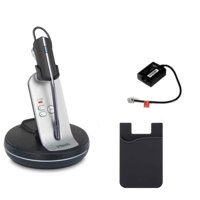 Global Teck Bundle w/Grandstream Compatible Vtech VH6210 Cordless Headset w/EHS Included | Phones: GXP1630, GXP1628, GXP1625, GXP1615, GXP1610, GXP...