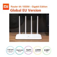 Global Version 4A Router Gigabit Edition 2.4Ghz +5Ghz Wifi Ddr3 High Gain 4 Antenna App Control Mi Router 4A Wifi Repeat