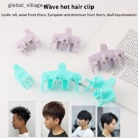 [Global _ village] 25 Kẹp Tóc Perm Có Thể Tái Sử Dụng Sóng Uốn Tóc Kẹp Tạo Kiểu Cho Nam Tiệm Cắt Tóc Salon Móc Vòng Con Lăn Làm Tóc [VN]