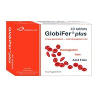 Globifer Plus Bổ sung sắt, Axit folic và Haemoglobin giúp tăng tạo hồng cầu cho PNMT và CCB