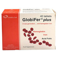Globifer Plus, hỗ trợ bổ sung sắt, axit folic và haemoglobin