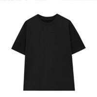 GLOFIT Áo Thun Trơn OVERSIZE Cotton 100% GFA001 Màu Đen Nam Tshirt Xì Tin Năng Động Thoáng Mát