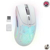 Glorious MODEL O 2 Wireless Ultra-light 68g with high-capacity battery, RGB, 2.4G Wireless & Bluetooth connectivity, Gaming Mouse Matte White GLO-MS-OWV2-MW MS668 from Japan