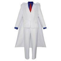 Glory King Kid Cat Burglar Cos Trang Phục Thám Tử Lừng Danh Conan Trọn Bộ Quần Áo Mũ Cosplay Halloween Trang Phục NS