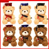 Glorystar Dễ Thương Bác Sĩ Mũ Gấu Búp Bê Tốt Nghiệp Gấu Sang Trọng Búp Bê Nhồi Bông Sang Trọng Đồ Chơi Cho Sinh Nhật Tốt Nghiệp Quà Tặng Cho Học Sinh Trẻ Em