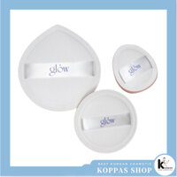 [Glow] Cloud Puff Sponge 3pc + Case GLOWISHERE (GỐC & MINI &)