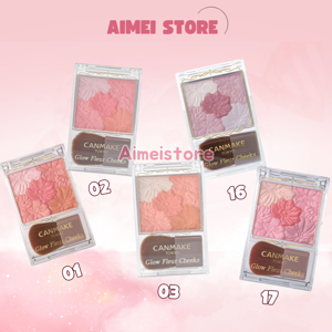 Phấn má hồng Canmake Glow Fleur Cheeks