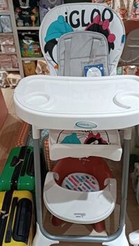 "GLUCK - Ghế ăn bột cho bé - Baby high chair - BXS-216 PUPPIES"