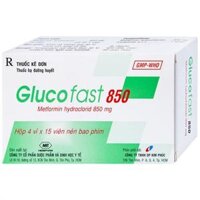 GLUCOFAST 850mg_MEBIPHAR_Metformin 850mg_Hộp/60V/16_điều trị tiểu đường type 2