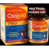 Glucosamin 750MG - Ostigold 750mg Dược Hậu Giang. Bảo vệ và cải thiện sụn khớp ( lọ 100 viên )