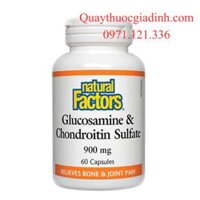 Glucosamin & Chondroitin sulfate 900mg – Hỗ trợ điều trị thoái hóa khớp.