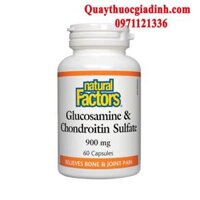 Glucosamin & Chondroitin sulfate 900mg – Hỗ trợ điều trị thoái hóa khớp.