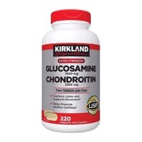 Glucosamin Mỹ bổ xương khớp - hộp 220v( bổ sung chondroitin)