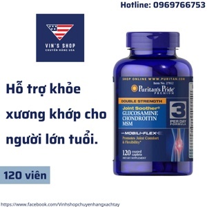 Glucosamine Chondroitin MSM Puritan's Pride c120 viên