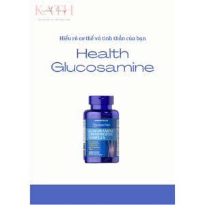 Glucosamine Chondroitin MSM Puritan's Pride c120 viên