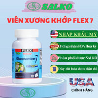 Glucosamine FLEX 7 (chính hãng Mỹ) viên uống bổ xương khớp, thoái hóa, thoát vị đĩa đệm. 60 viên