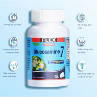 Glucosamine FLEX 7, chính hãng Mỹ, viên uống bổ xương khớp, thoái hóa, thoát vị đĩa đệm. 60 viên